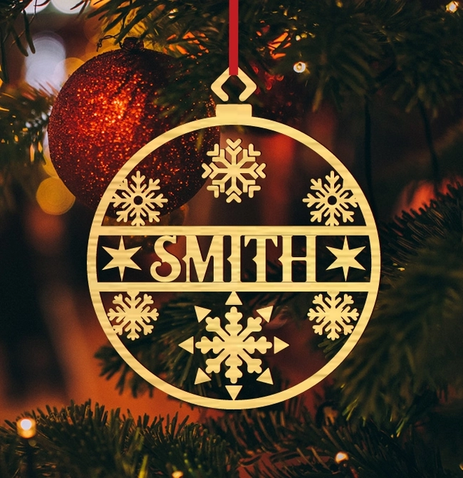 Smith Christmas Ornament