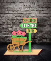 Spring Stand Decor