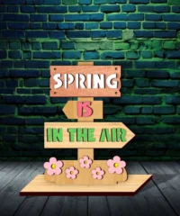 Spring Stand Decor
