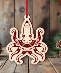 Squid Ornament