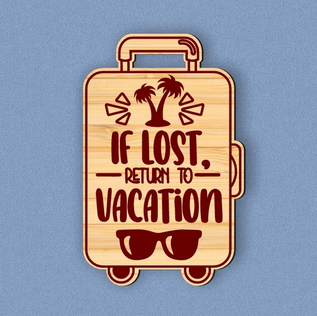 Suitcase Luggage Tag