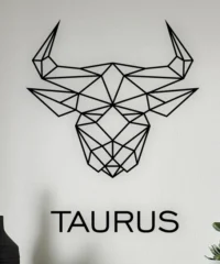 Taurus Zodiac Wall Decor
