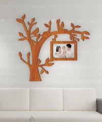 Tree With Bird Wall Photo Frame