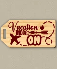 Vacation Mode On Luggage Tag