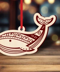 Whale Ornament