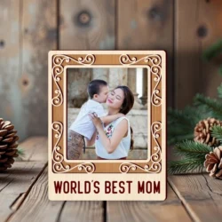 World’s Best Mom Photo Frame World's Best Mom Photo Frame