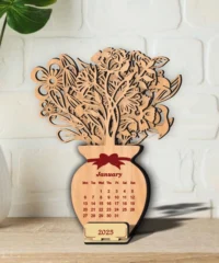 2025 Flower Vase Calendar