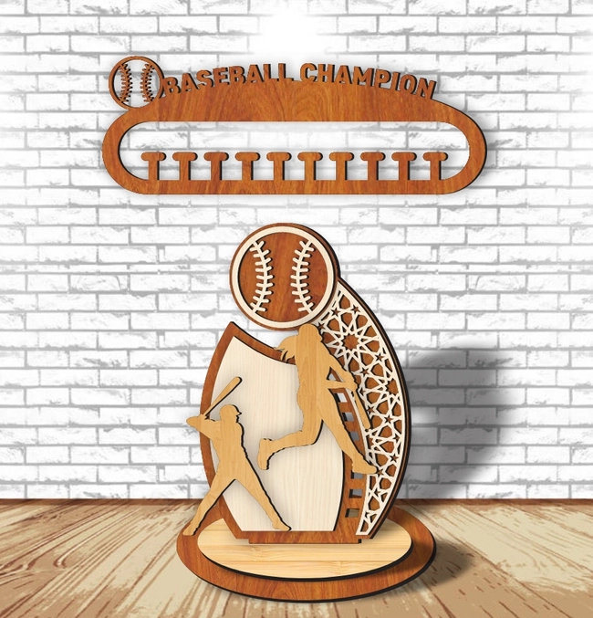 Baseball Champion Award Trophy
