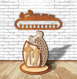 Body Builder Award Trophy