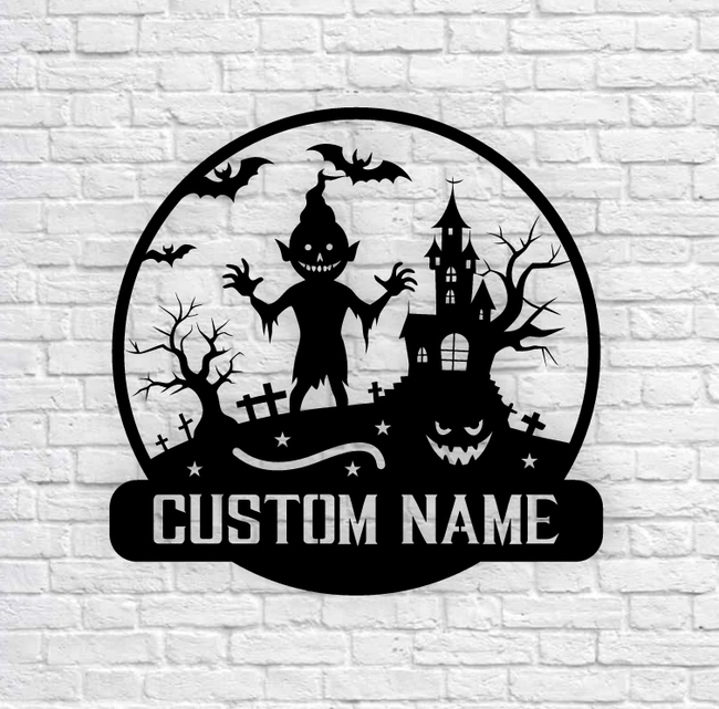 Custom Name Halloween