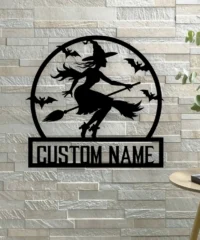 Custom Name Halloween Wall Decor