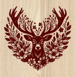 Flower Antler Harmony