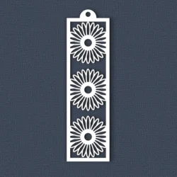 Flower Bookmark Flower Bookmark