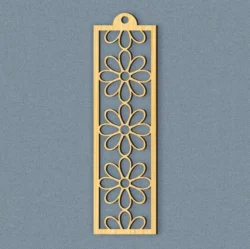 Flower Bookmark Flower Bookmark