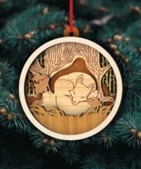 Fox Forest Animals Ornament