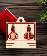 Garlic Earring