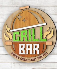 Grill Bar Patio Sign
