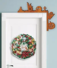 Halloween Door Corner