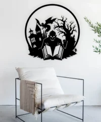 Halloween Ghost Book Wall Decor