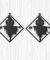 Halloween Monster Earring