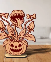 Halloween Pumpkin Shaped Carnivorous Flower Pot