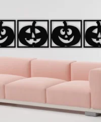 Halloween Pumpkin Wall Decor