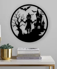 Halloween Scarecrow Wall Decor