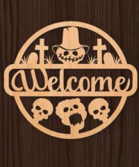 Halloween Welcome Sign Halloween Welcome Sign