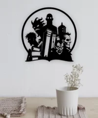 Halloween Zombie Horror People Wall Decor