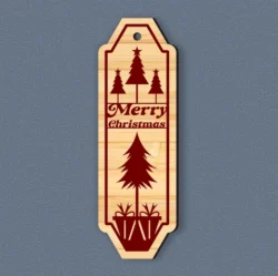 Merry Christmas Bookmark Merry Christmas Bookmark