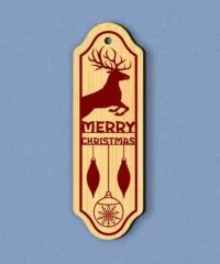 Merry Christmas Bookmark