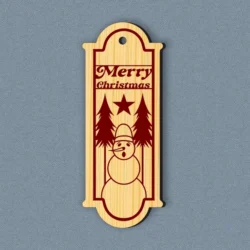 Merry Christmas Bookmark Merry Christmas Bookmark