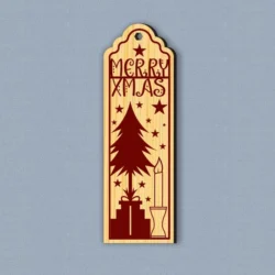 Merry Xmas Bookmark Merry Xmas Bookmark