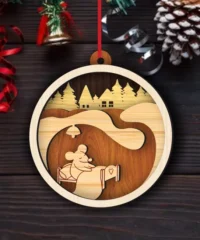 Mickey Mouse Forest Animals Ornament