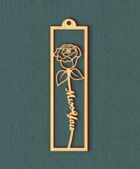 Miss You Rose Bookmark