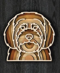Multilayer Cavoodle Dog