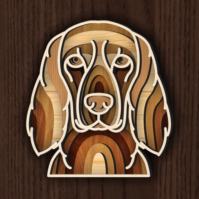 Multilayer Cocker Spaniel