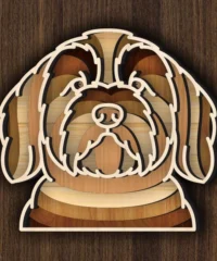 Multilayer Tibetan Terrier