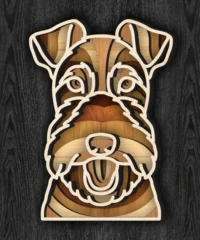 Multilayer Wire Fox Terrier