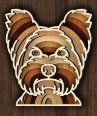 Multilayer Yorkshire Terrier