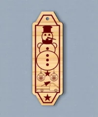 Snowman Bookmark