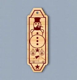 Snowman Bookmark Snowman Bookmark