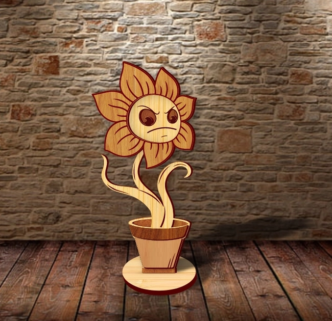 Sunflower Pot