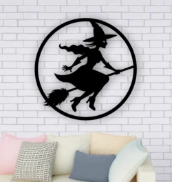 Witch Halloween Wall Decor