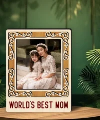 World's Best Mom Photo Frame