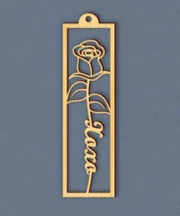 Xoxo Rose Bookmark