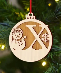 Alphabet X With Snowman Christmas Alphabet X With Snowman Christmas