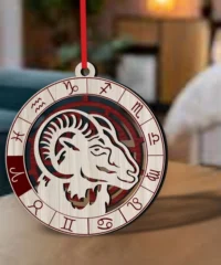 Aries Zodiac Ornament