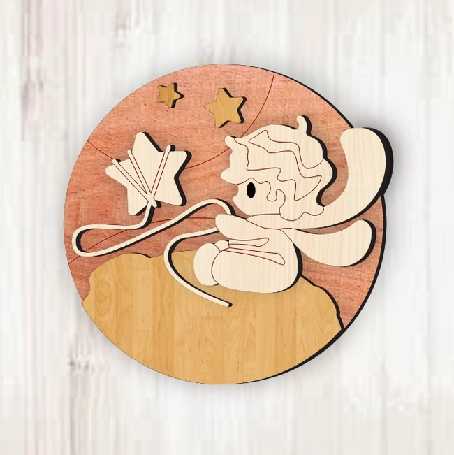 Baby Round Name Sign