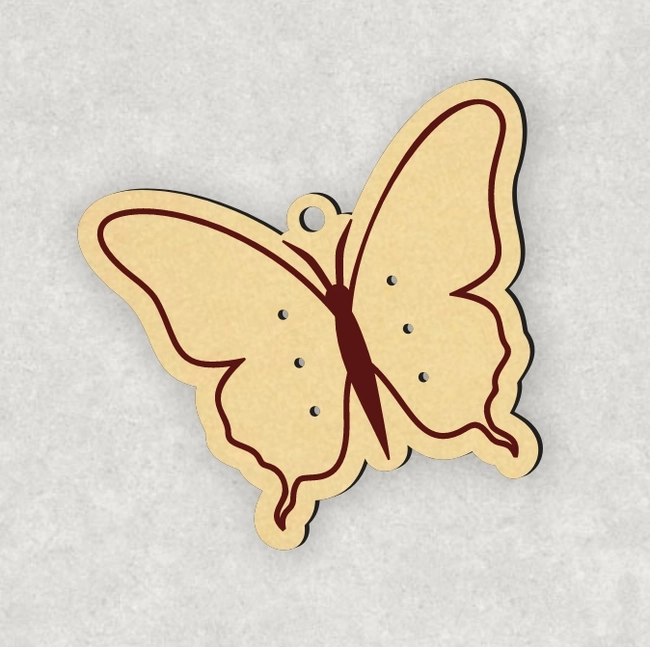 Butterfly Earring Card
